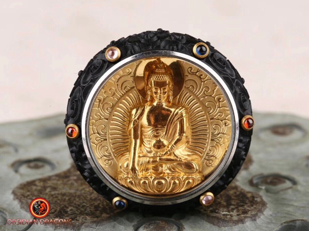 Pendentif Bouddha médecine- Ghau