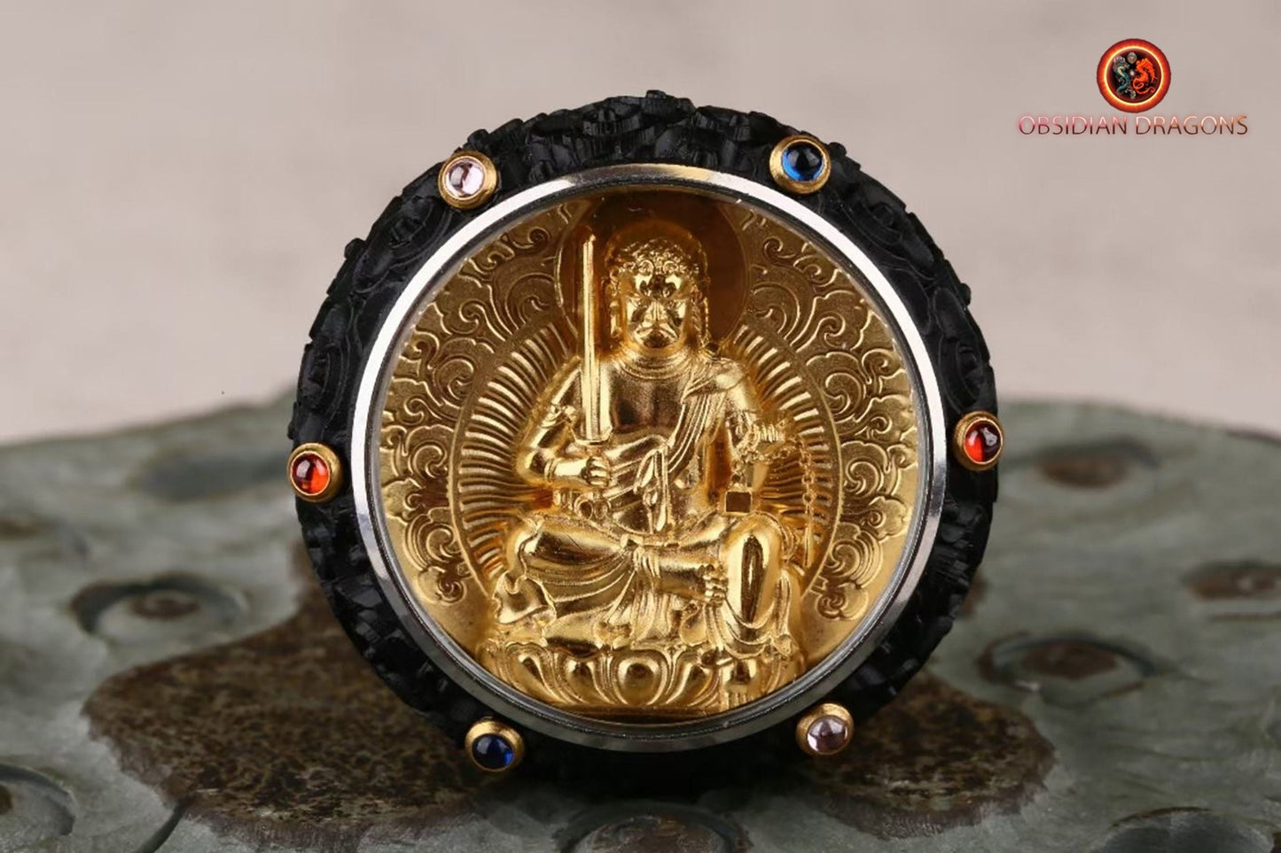 Pendentif Bouddha- Ghau- Acala