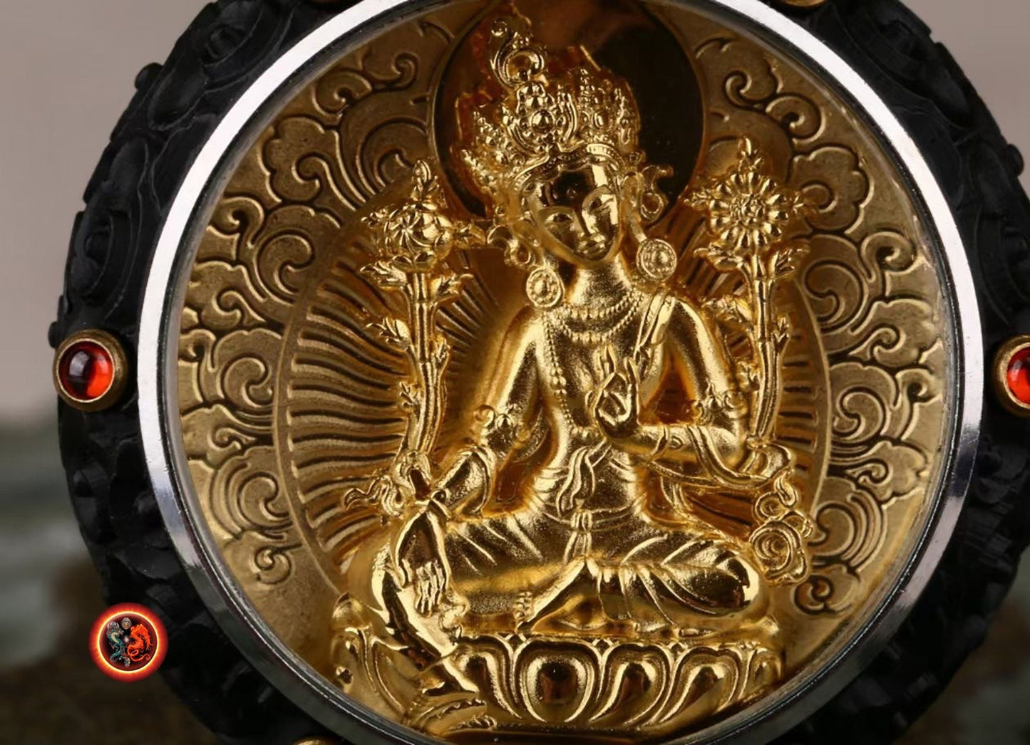 Pendentif Bouddha- Ghau- Tara