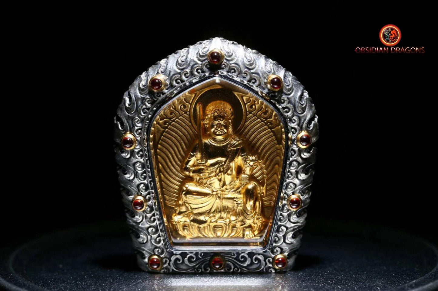 Ghau- Pendentif bouddha Acala