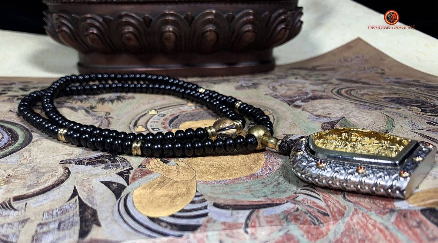 Ghau- Pendentif bouddha- Karma Guru