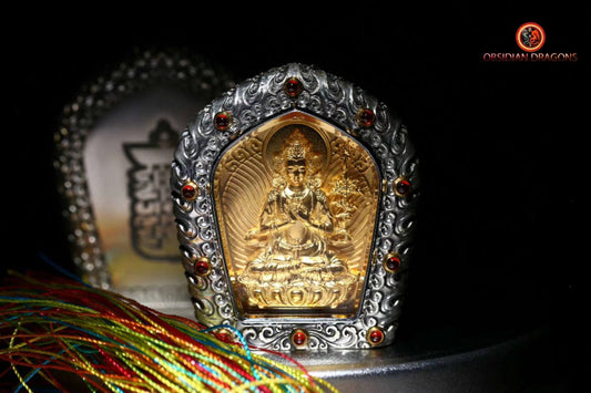 Ghau- Pendentif bouddha- Mahasthamaprapta