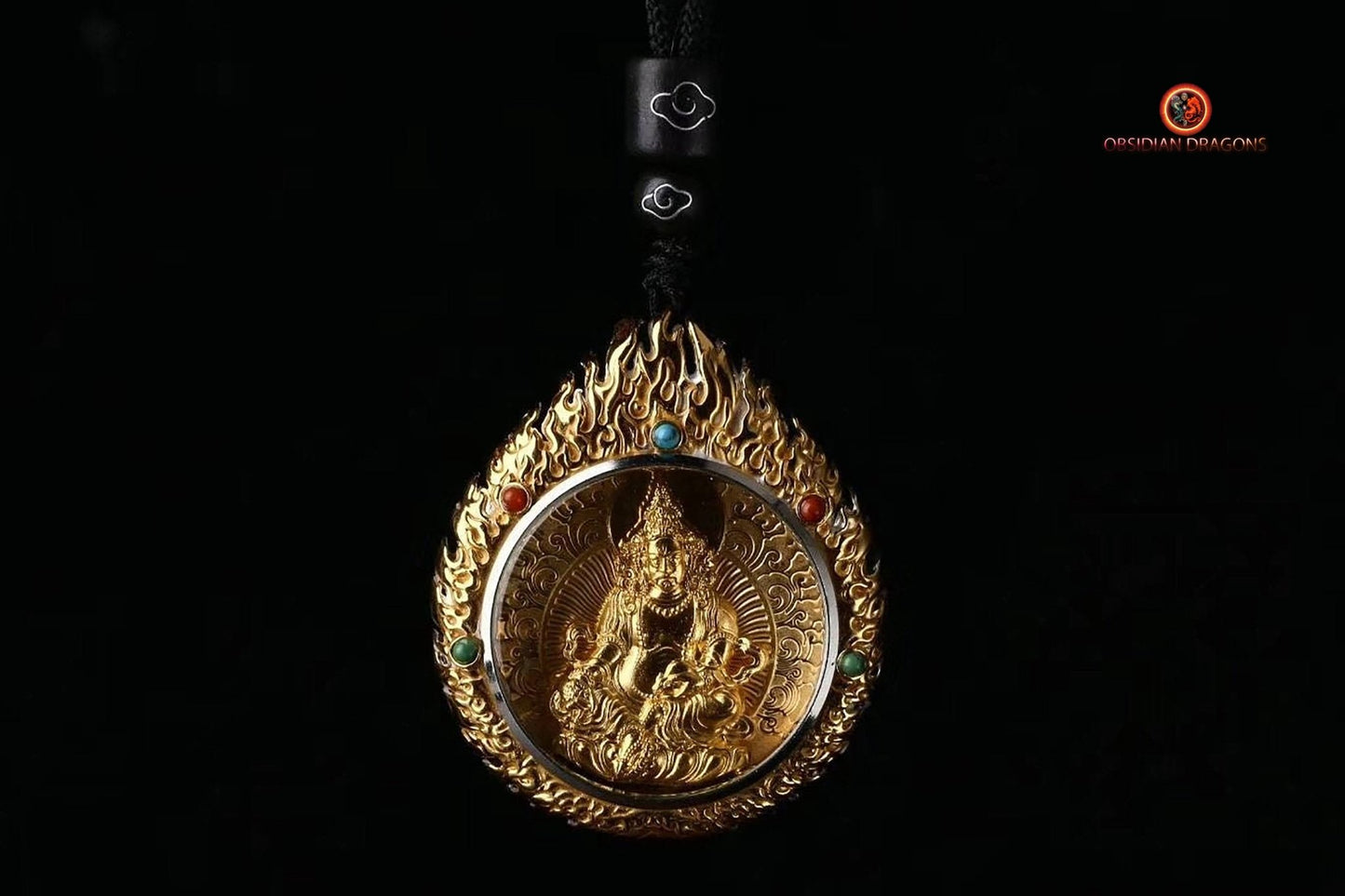 Pendentif ghau- Bouddha- Jambhala