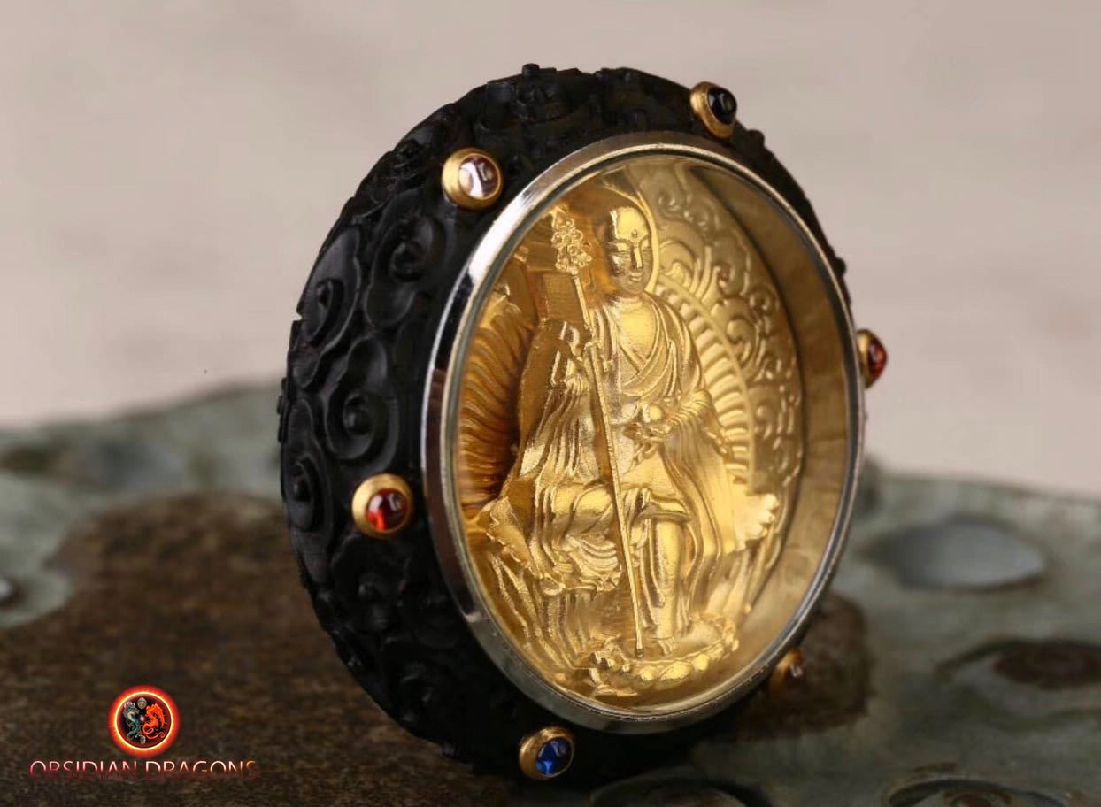 Pendentif Bouddha- Ghau- Jizo
