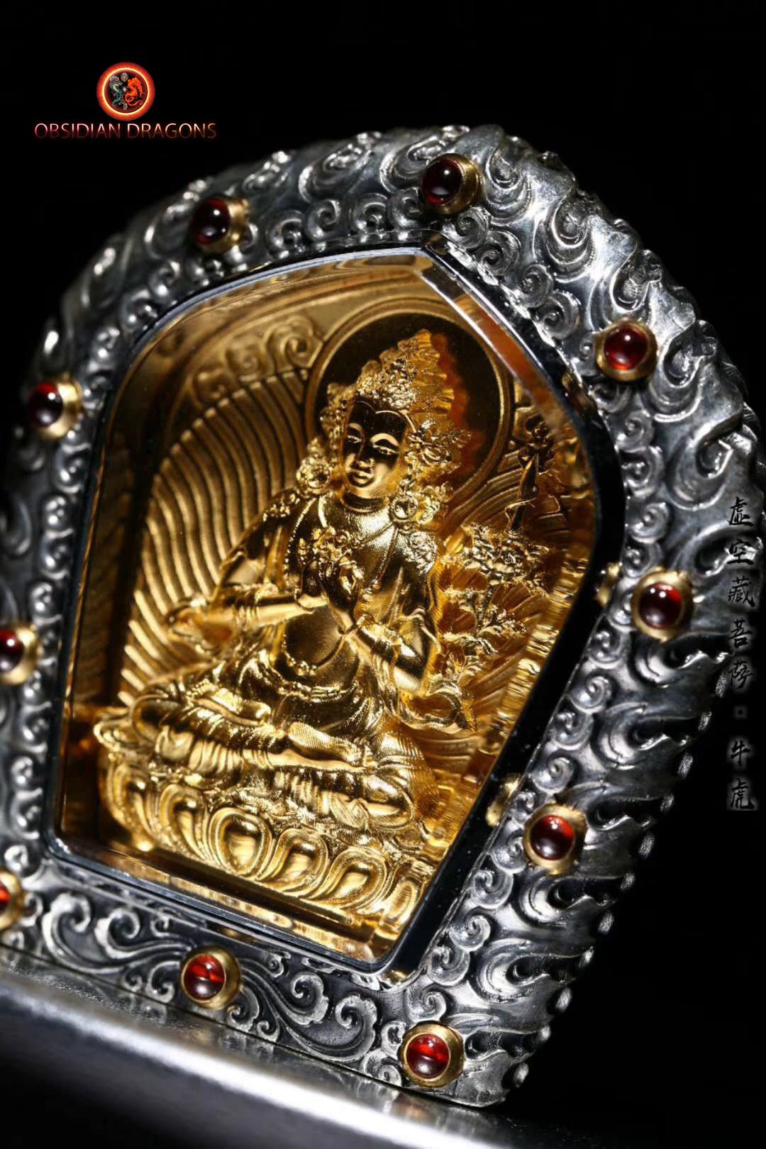 Ghau- Pendentif bouddha- Mahasthamaprapta