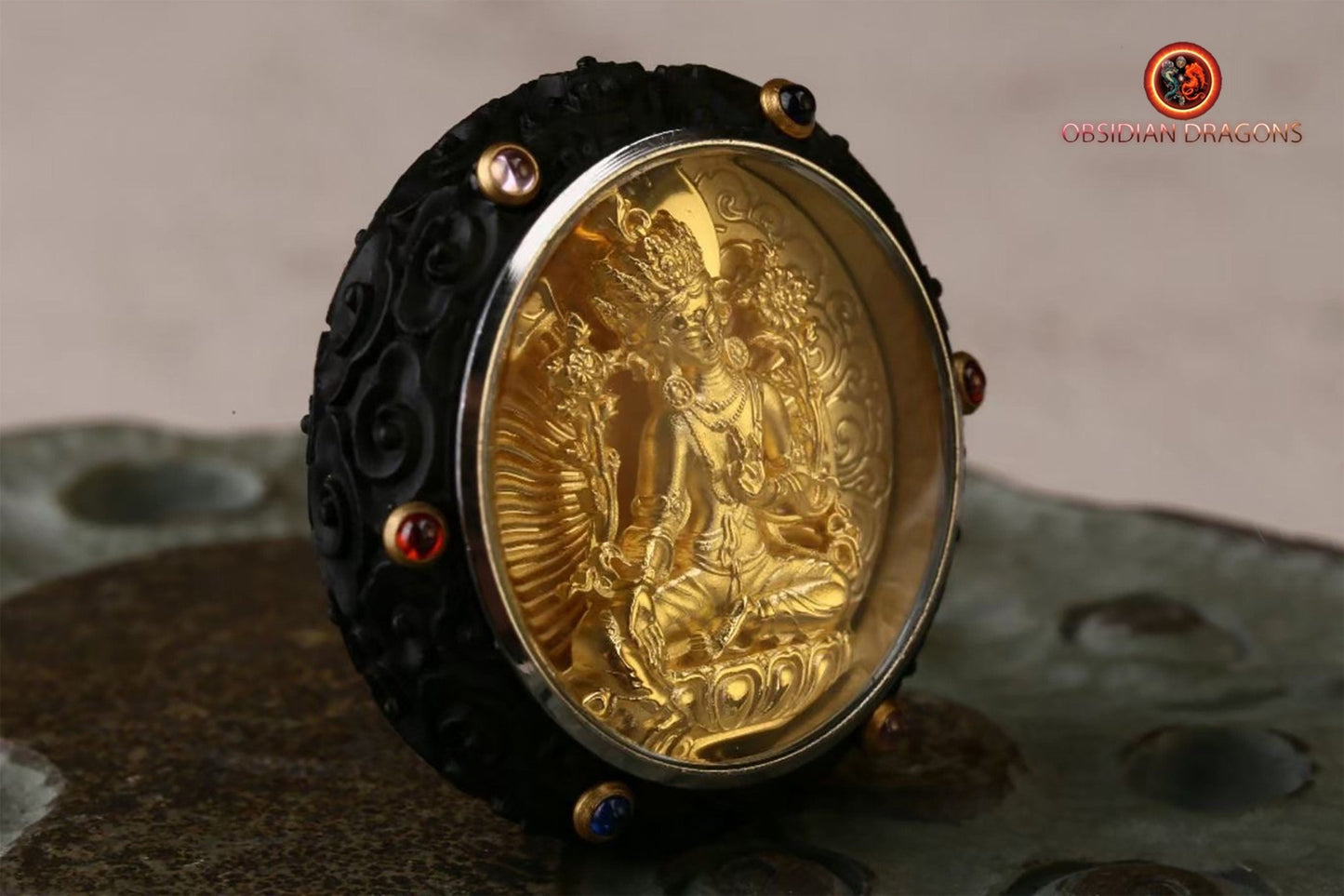 Pendentif Bouddha- Ghau- Tara