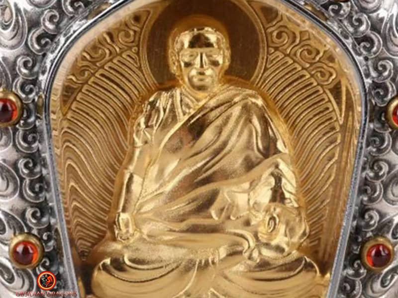 Ghau- Pendentif bouddha- Khenpo Jigme Phuntsok
