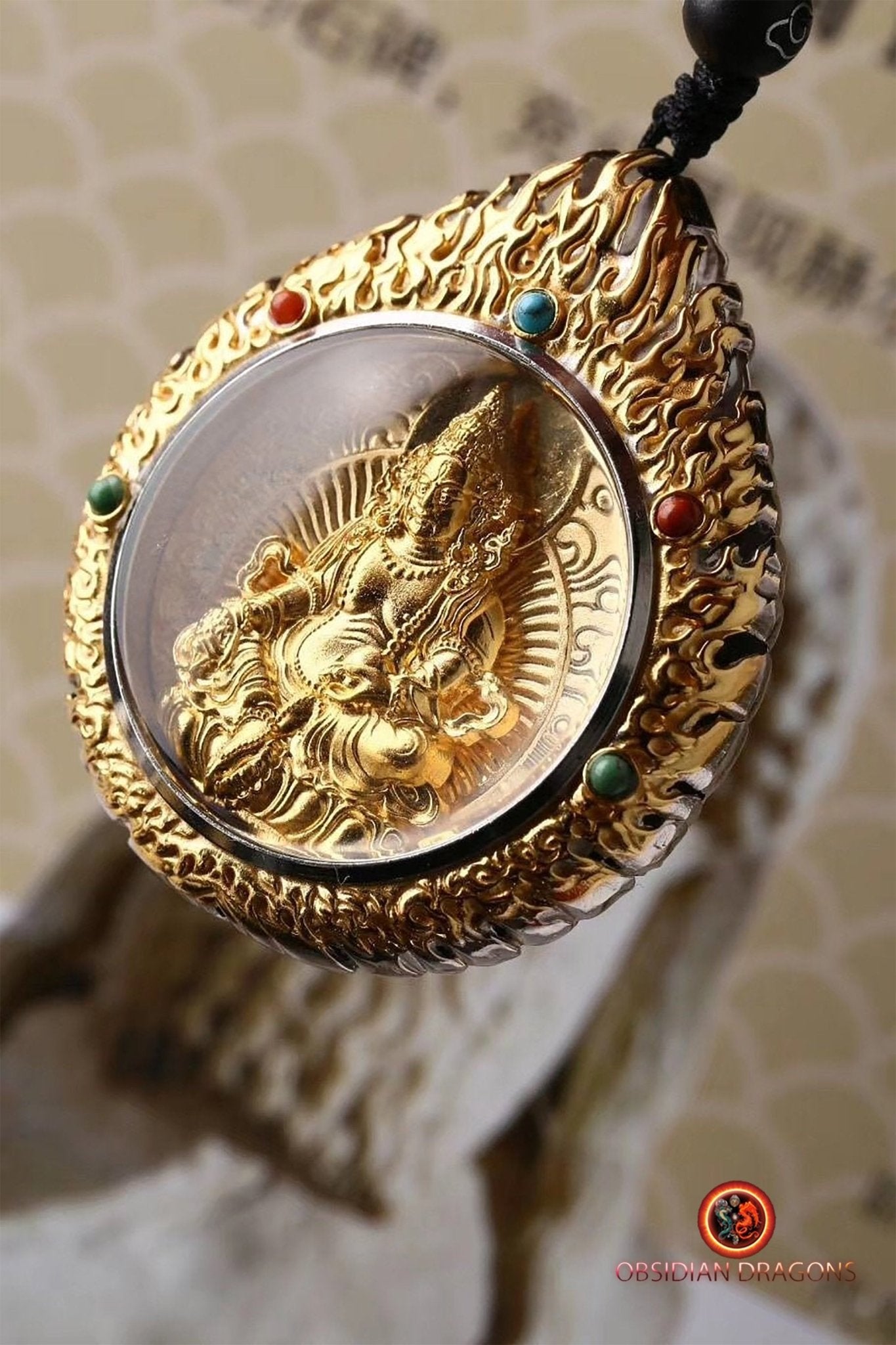 Pendentif ghau- Bouddha- Jambhala