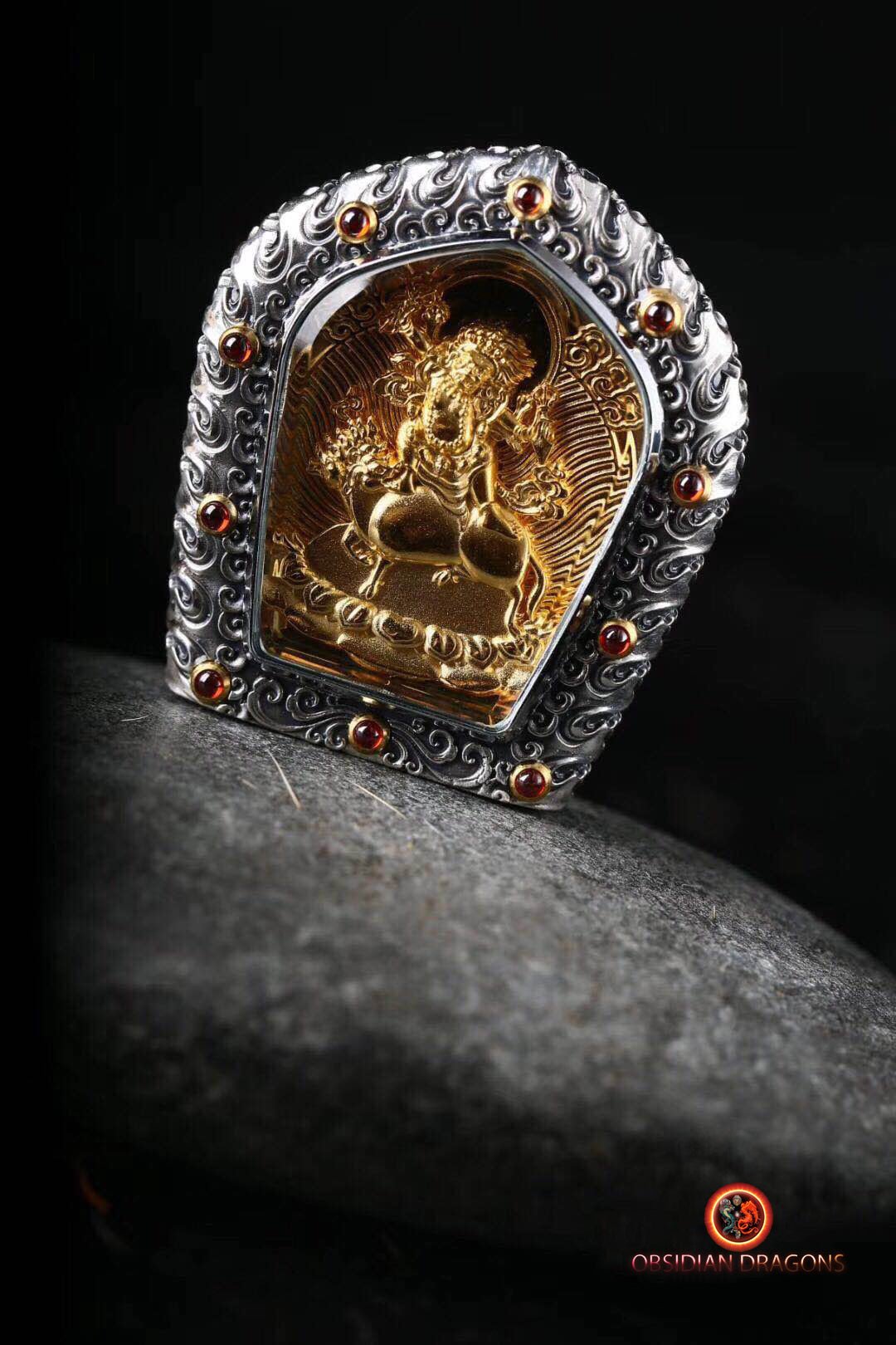 Ghau- Pendentif bouddha- Karma Guru
