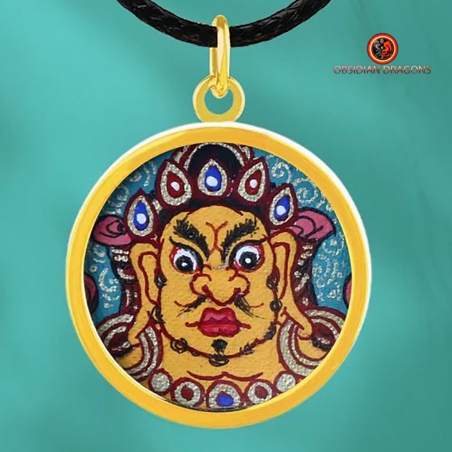 Pendentif Tangka- Jambhala- Or 18K