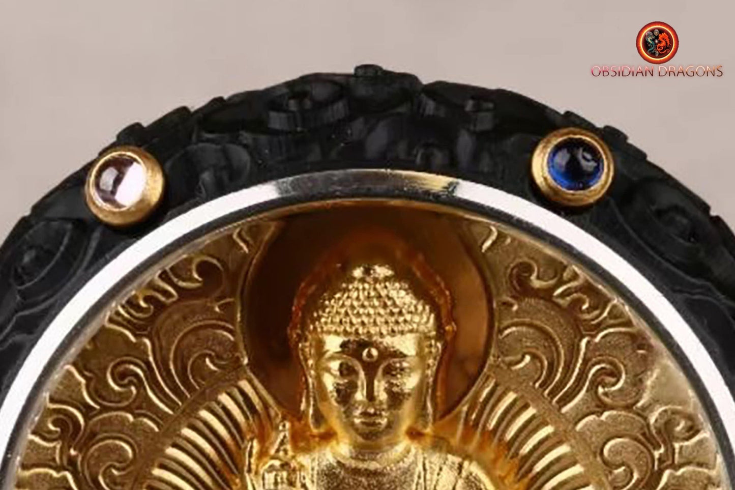 Pendentif Bouddha- Ghau- Vairocana