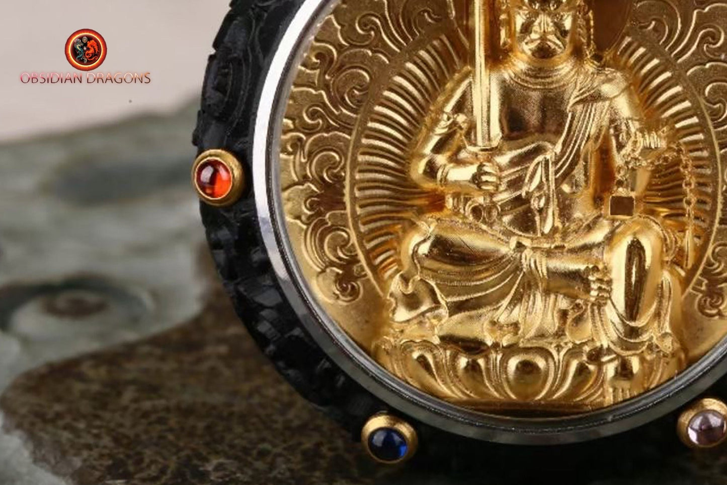 Pendentif Bouddha- Ghau- Acala