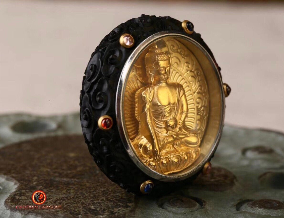 Pendentif Bouddha médecine- Ghau
