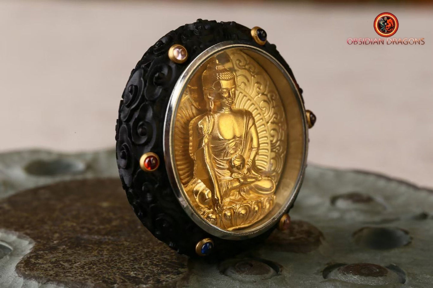 Pendentif Bouddha- Ghau