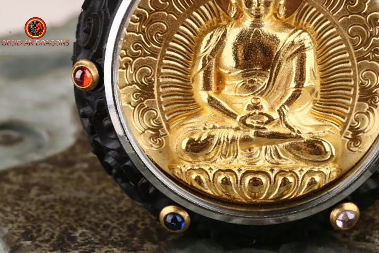 Pendentif Bouddha- Ghau- Amitabha