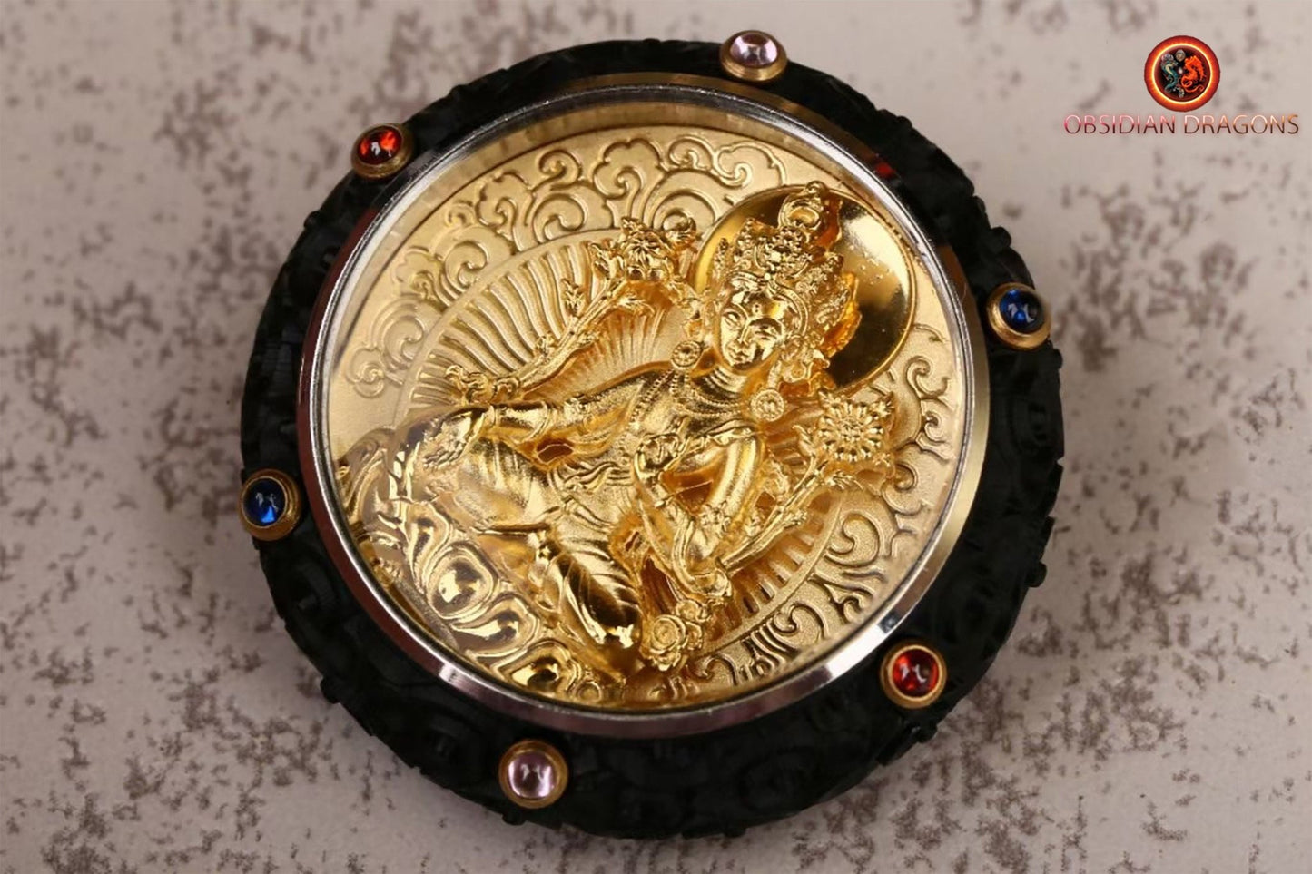 Pendentif Bouddha- Ghau- Tara