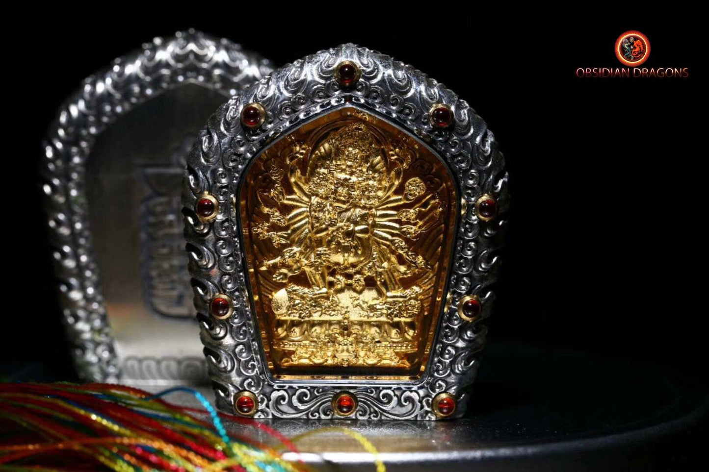 Ghau- Pendentif bouddha- Yamantaka