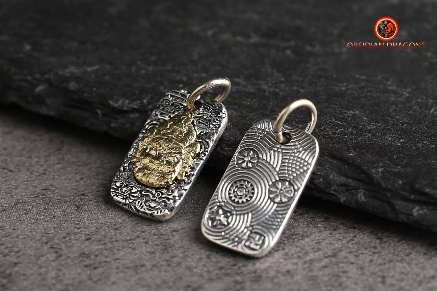 Amulette de protection tibétaine- Jambhala