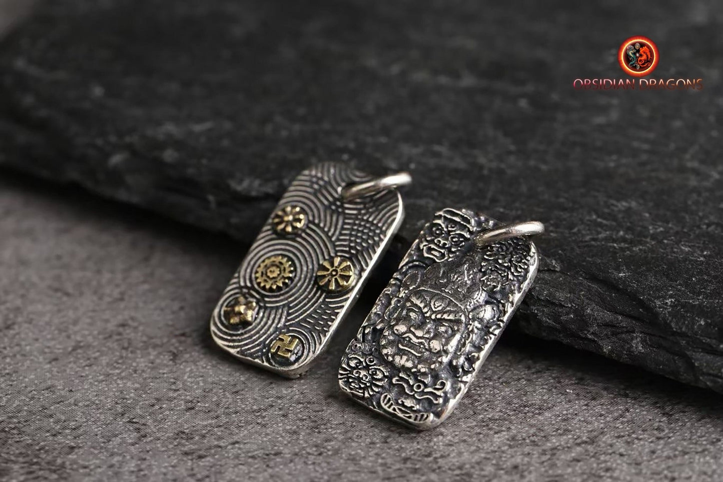 Amulette de protection tibétaine- Jambhala