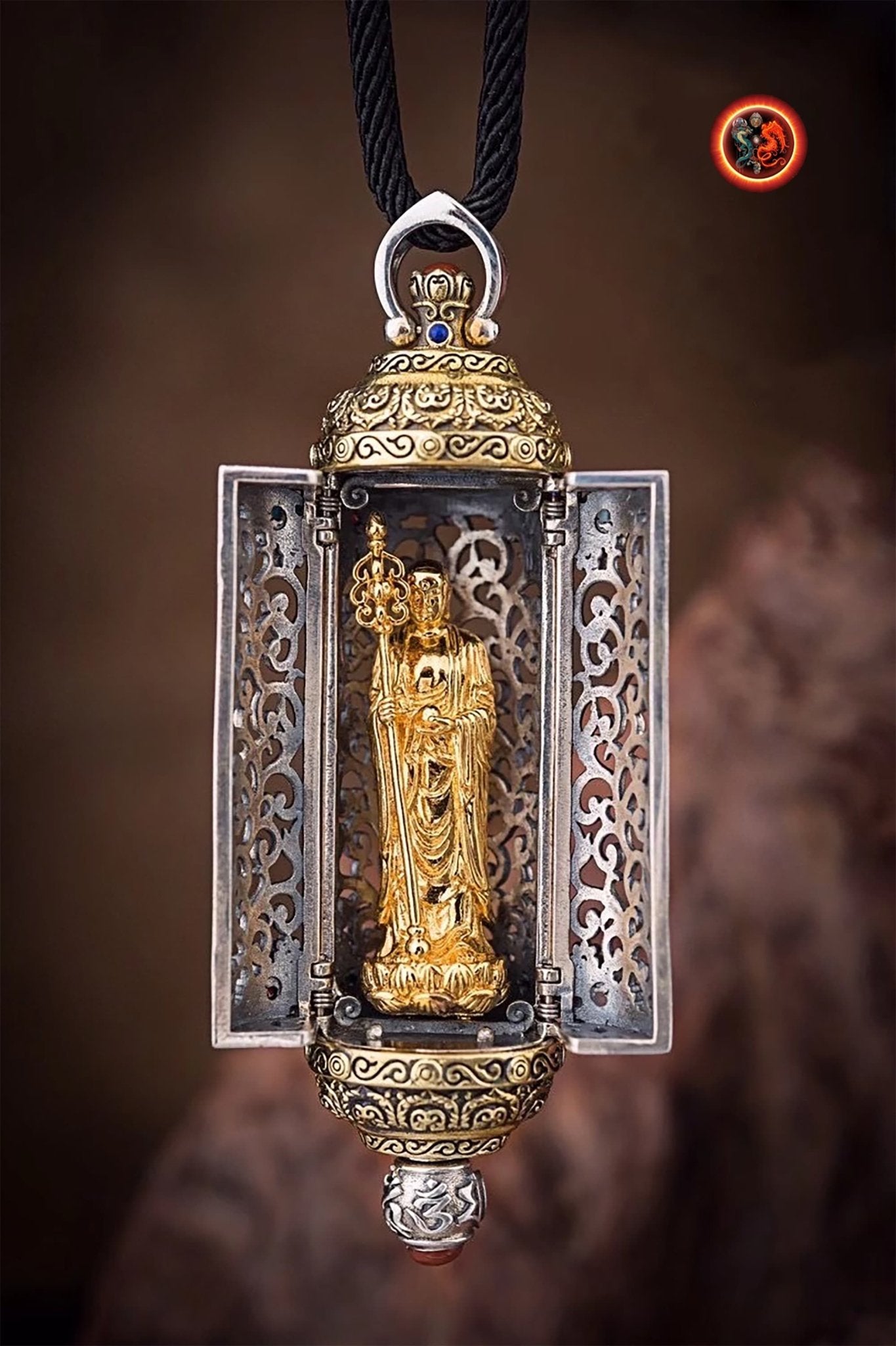 Pendentif bouddha- Ghau- Jizo- Dizang