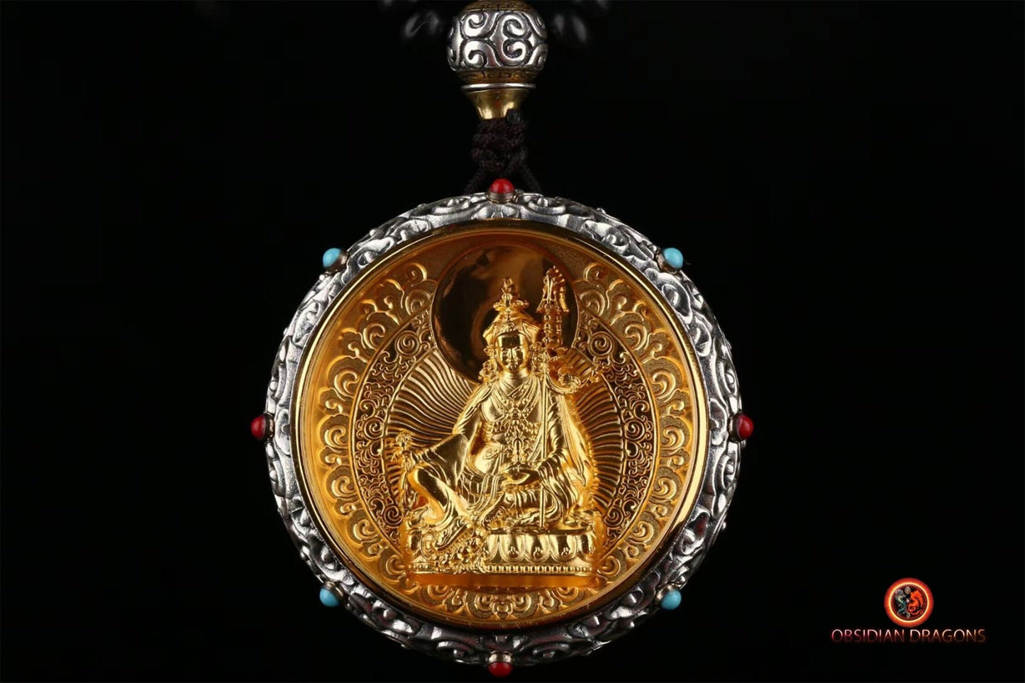 Ghau- Pendentif Guru Rinpoché