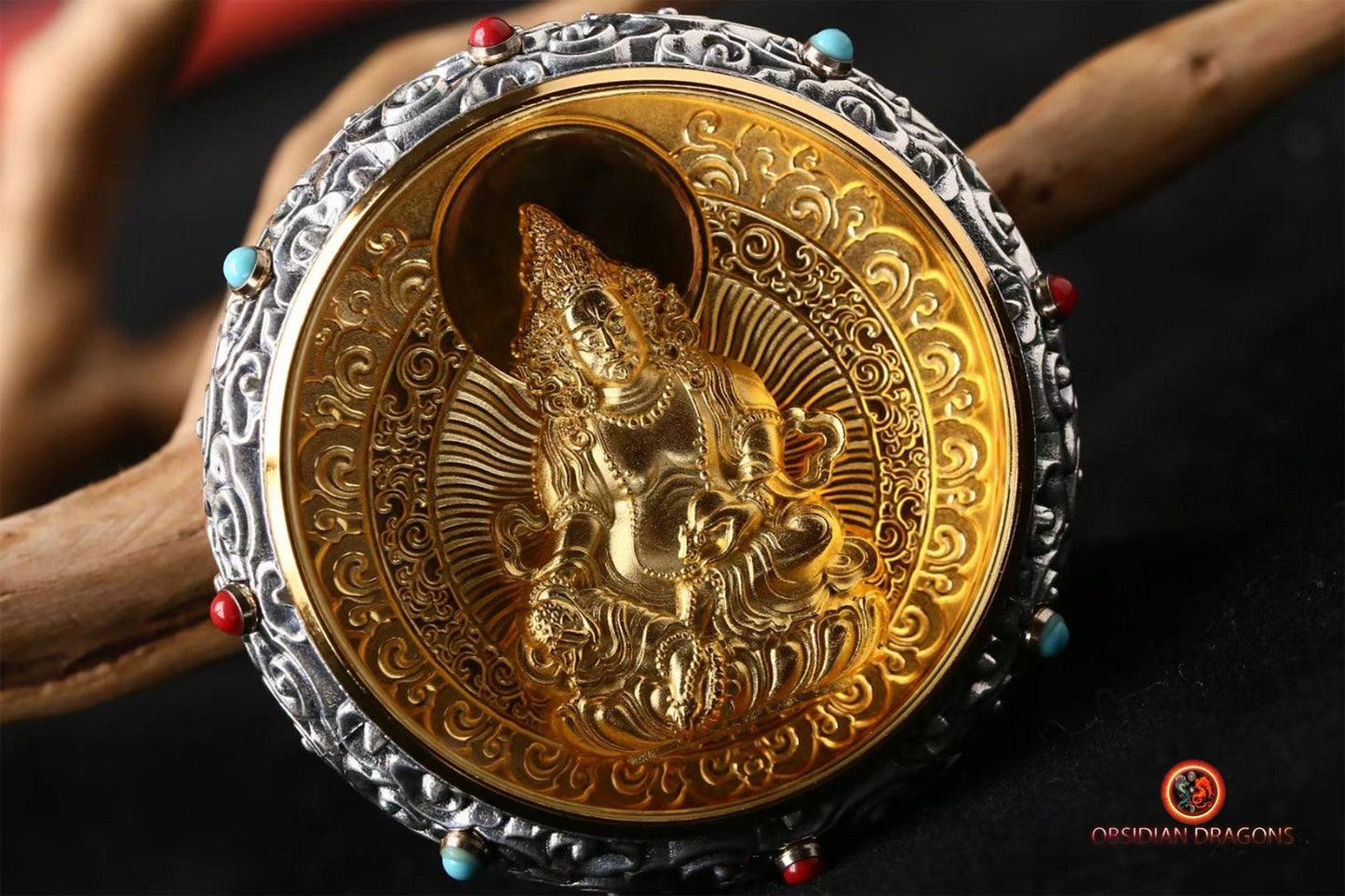 Ghau- Pendentif bouddha- Jambhala
