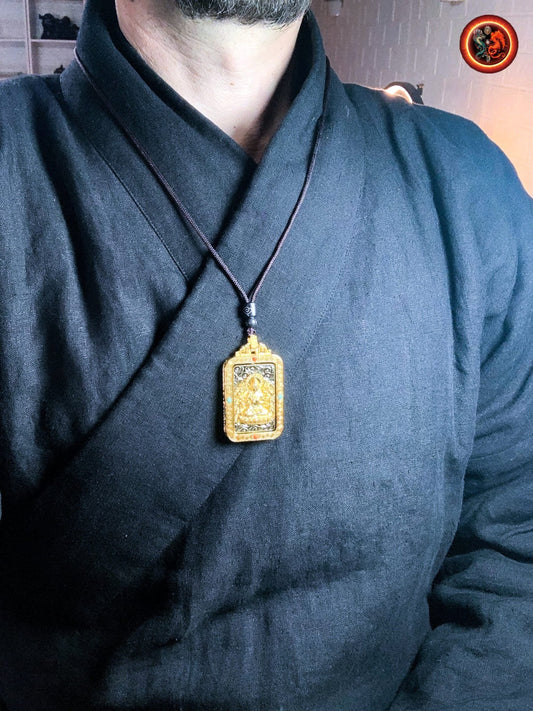 Pendentif bouddha- Bodhisattva Samantabhadra