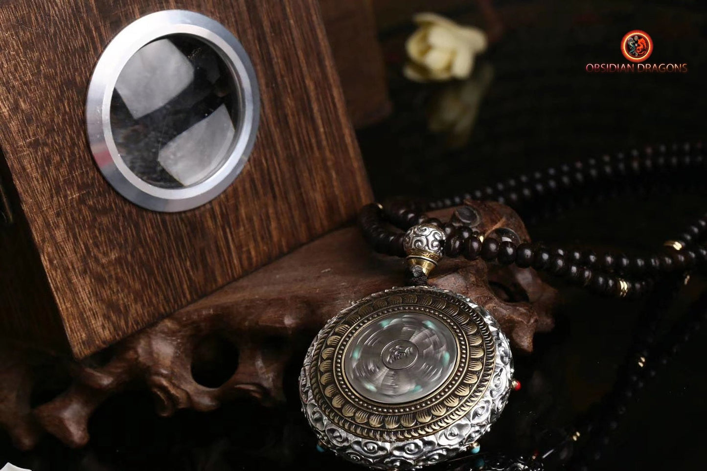 Ghau- Pendentif bouddha- Jambhala