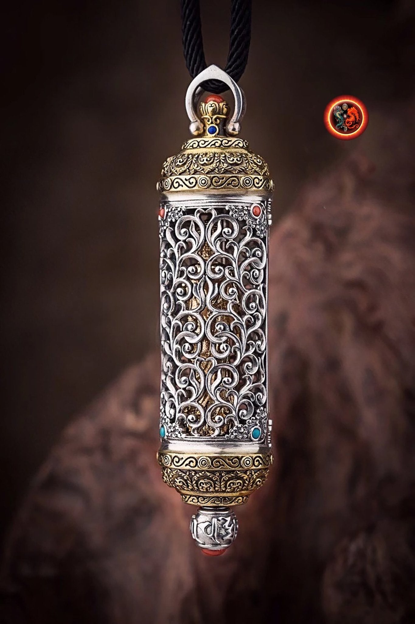 Pendentif bouddha- Ghau- Jizo- Dizang