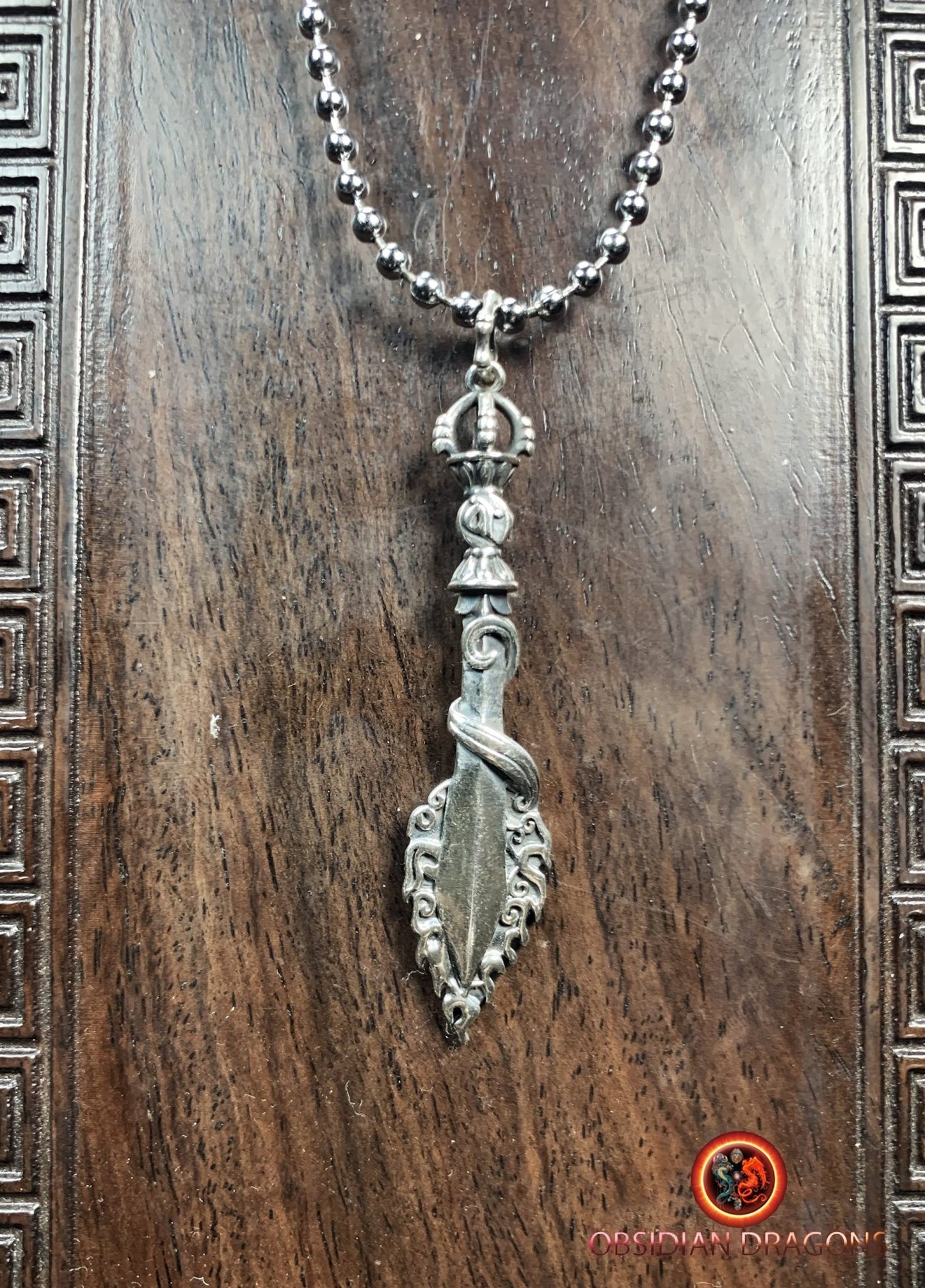 Pendentif épée de manjushri- protection bouddhiste