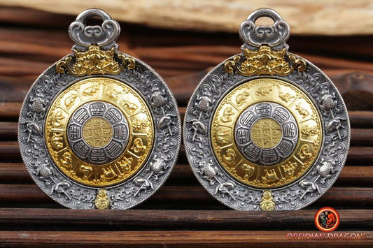 Amulette de protection bouddhiste- Argent 925