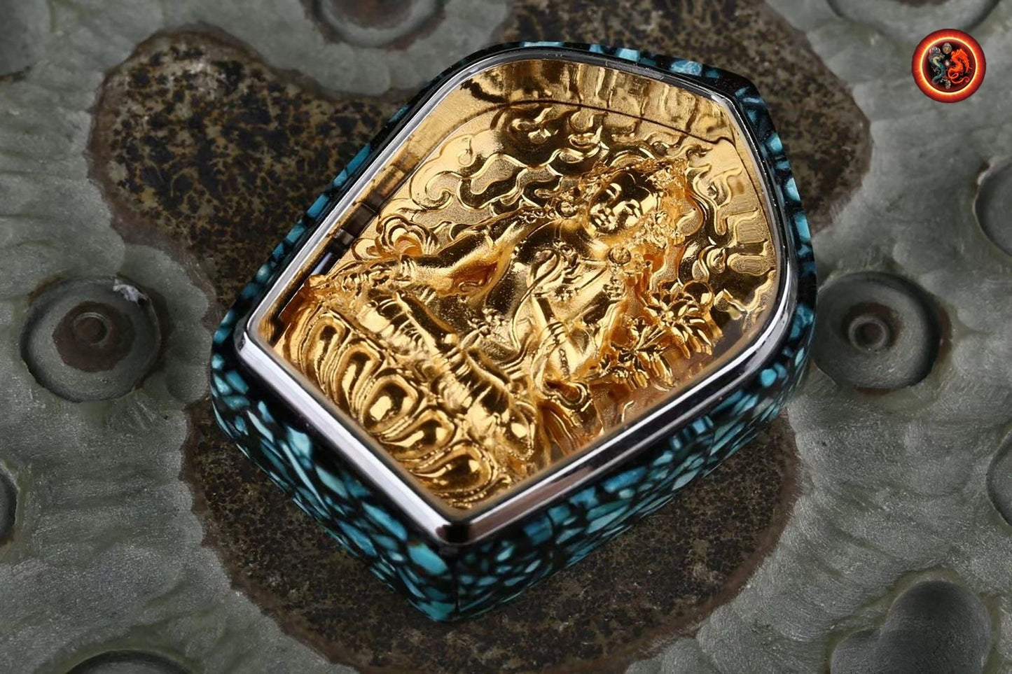 Pendentif Bouddha- Samantabhadra- Ghau