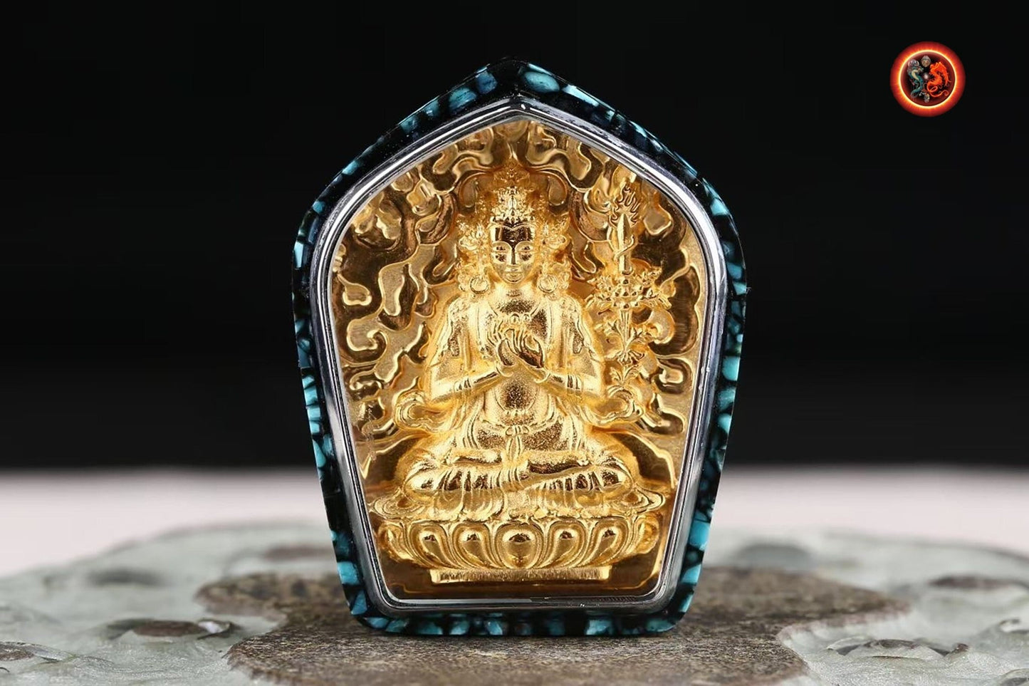 Pendentif Bouddha- Akashagarbha- Ghau