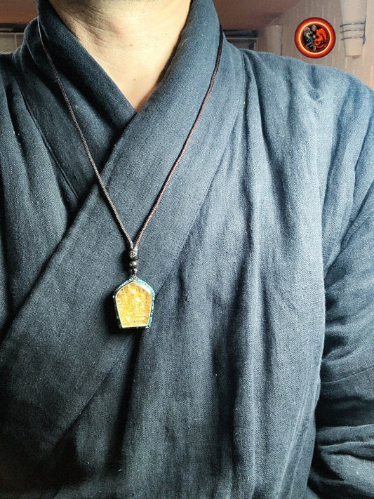 Pendentif Bouddha- Tara verte- Ghau