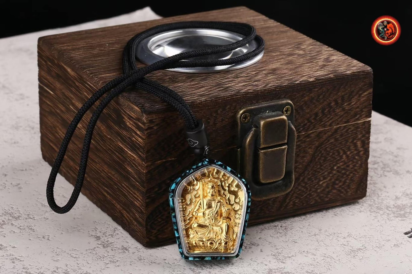 Pendentif Bouddha Acala- Ghau