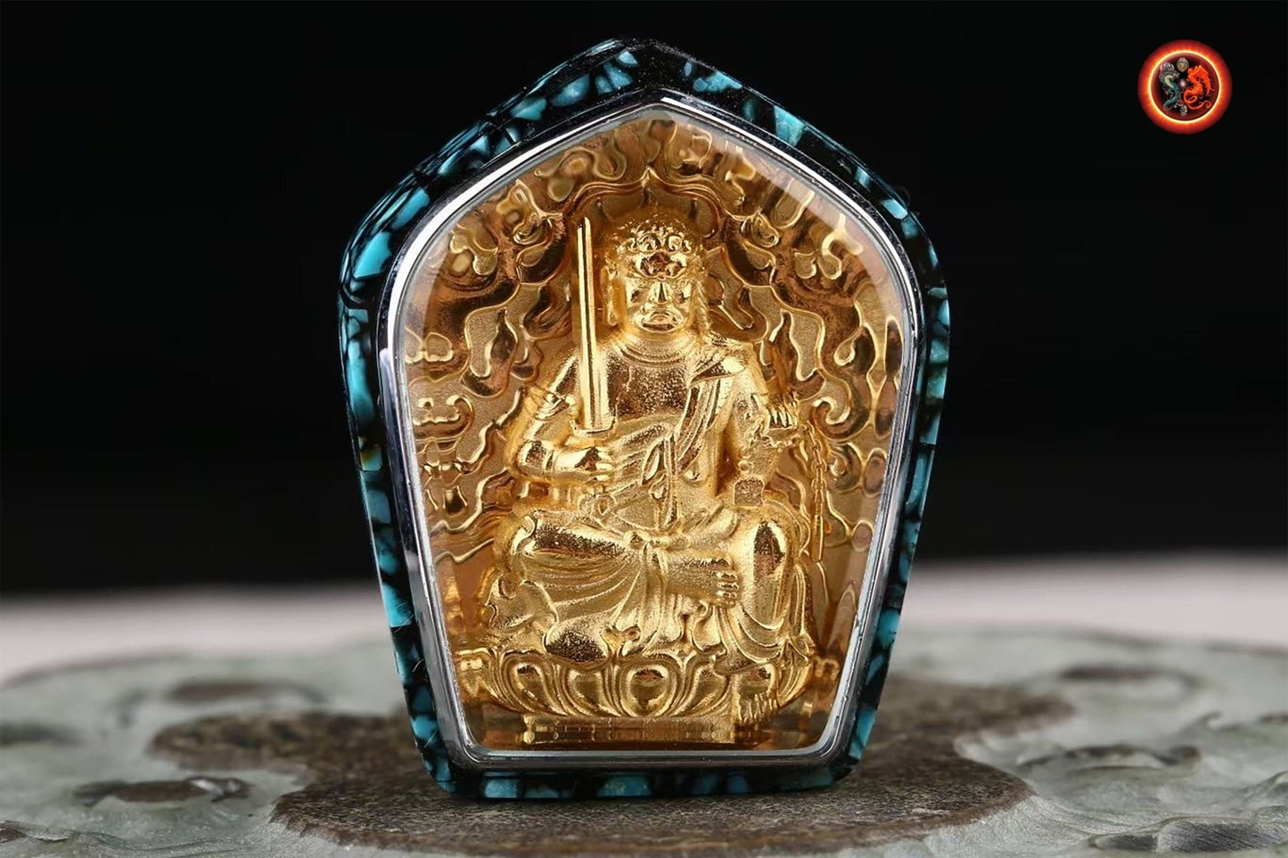 Pendentif Bouddha Acala- Ghau