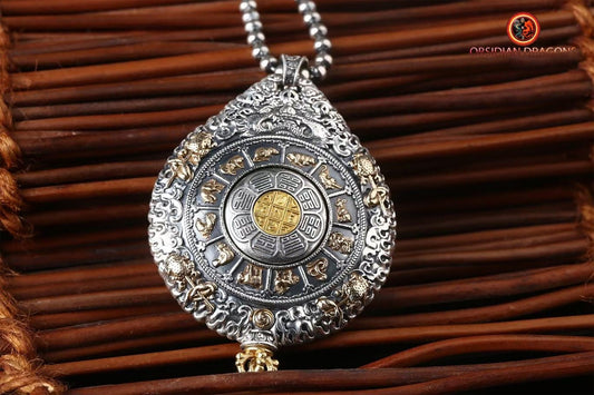 Pendentif tangka- Déité de la richesse Zakiram