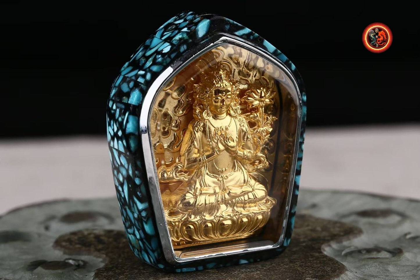 Pendentif Bouddha- Mahasthamaprapta- Ghau