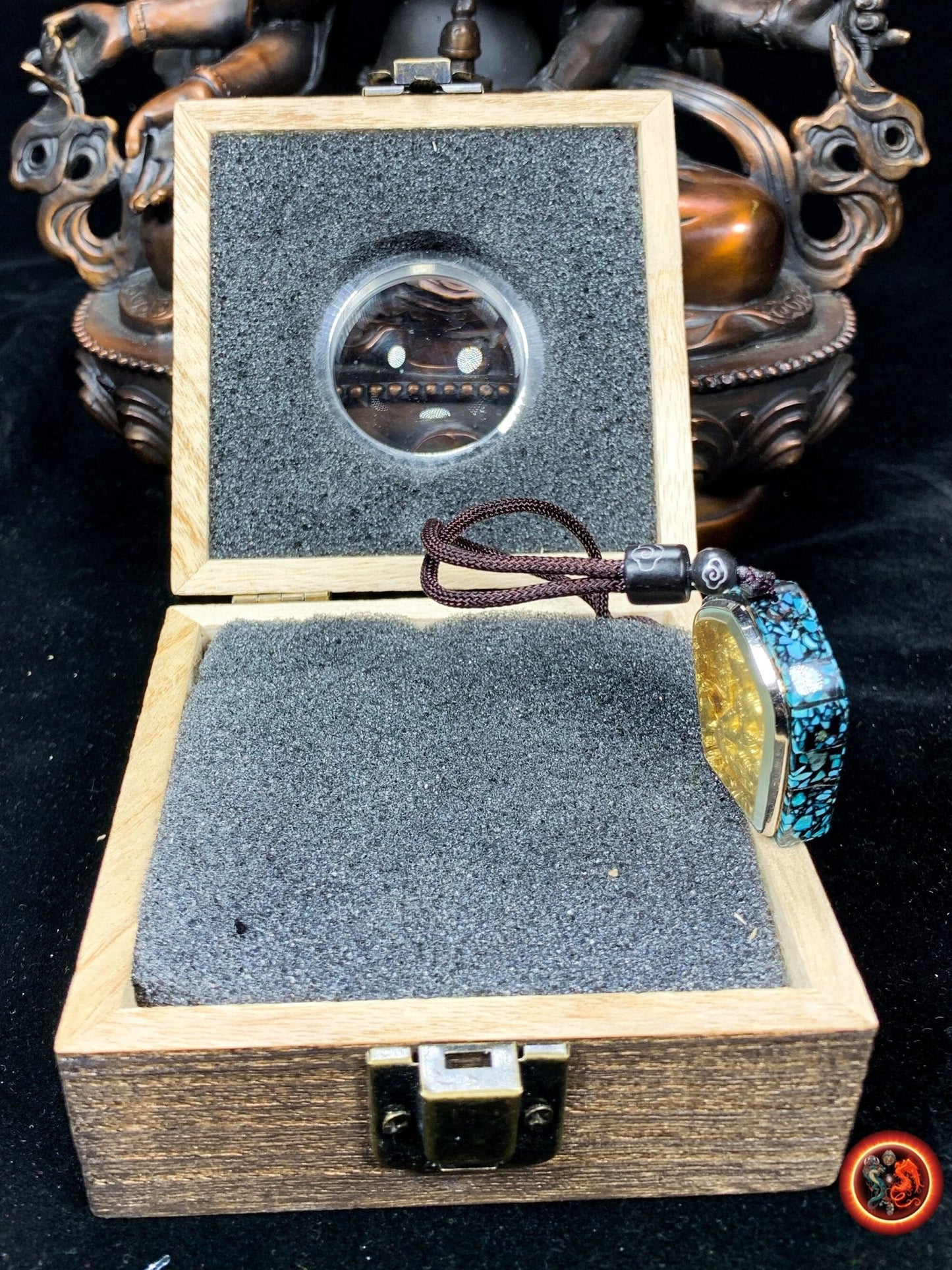 Pendentif Bouddha amitabha- Ghau
