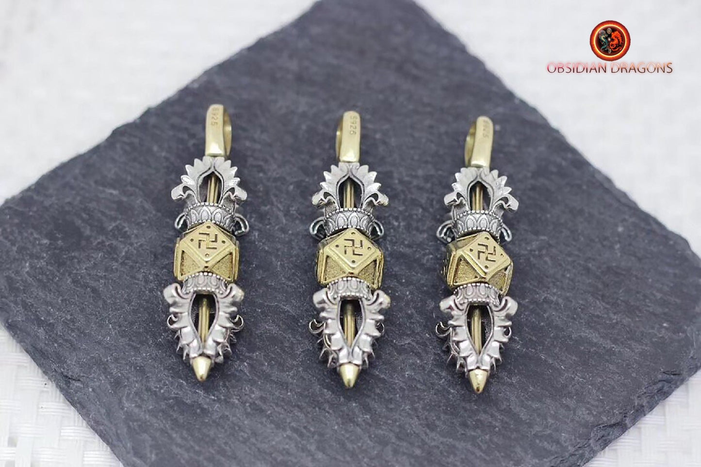 Pendentif Dorjé- Bouddhisme vajrayana