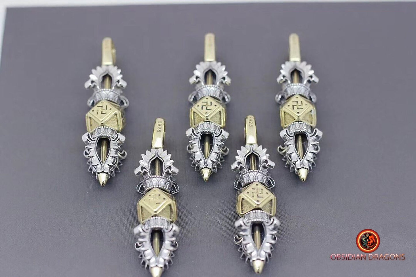 Pendentif Dorjé- Bouddhisme vajrayana