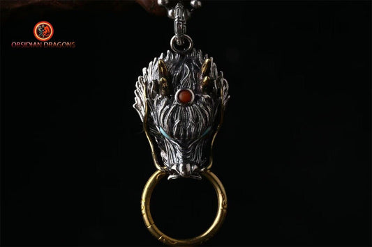 Pendentif Dragon Artisanal : Protection Feng Shui