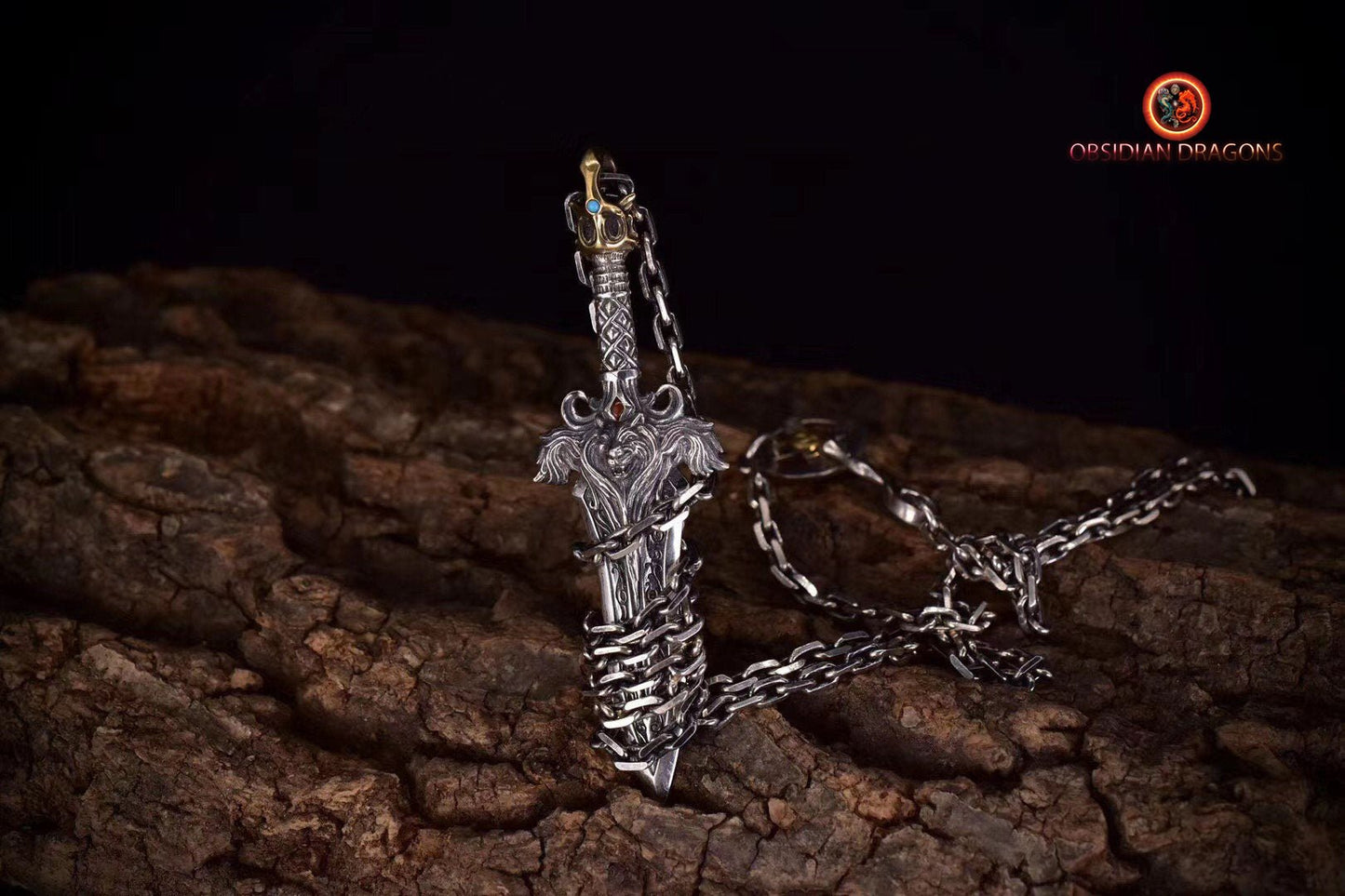 Pendentif épée- Exorcisme taoïste Fachang