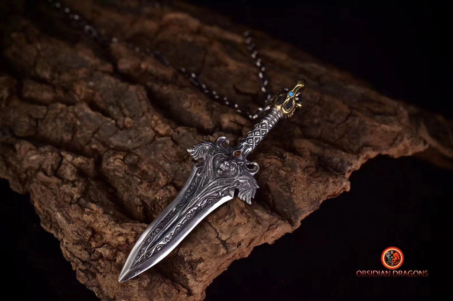 Pendentif épée- Exorcisme taoïste Fachang