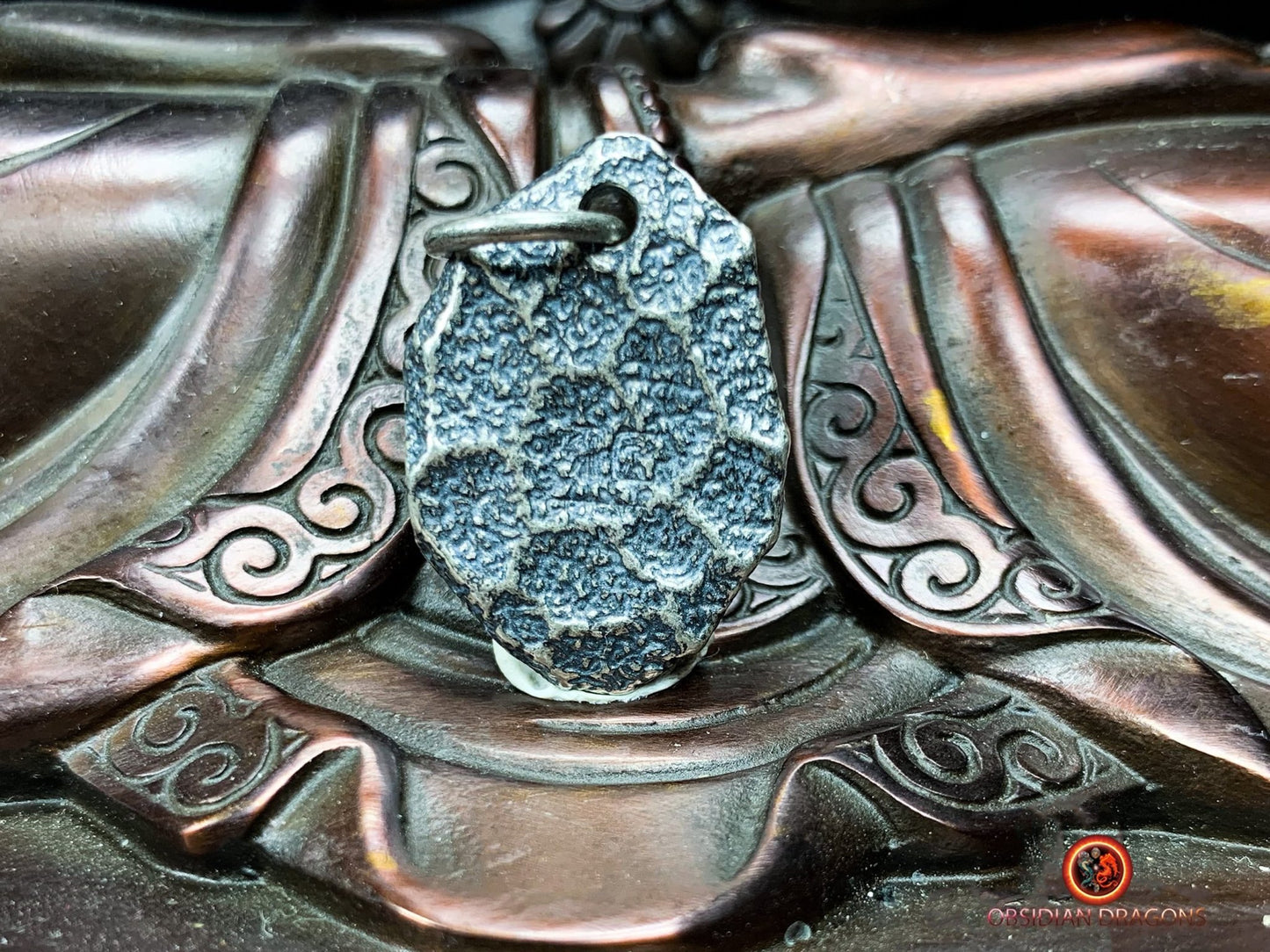 Pendentif Feng- Shui- protection de l'oiseau vermillon du sud