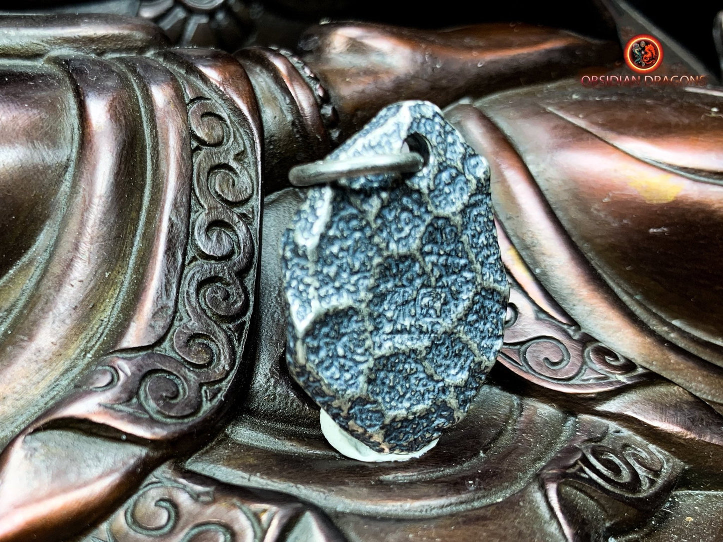 Pendentif Feng- Shui- protection de l'oiseau vermillon du sud