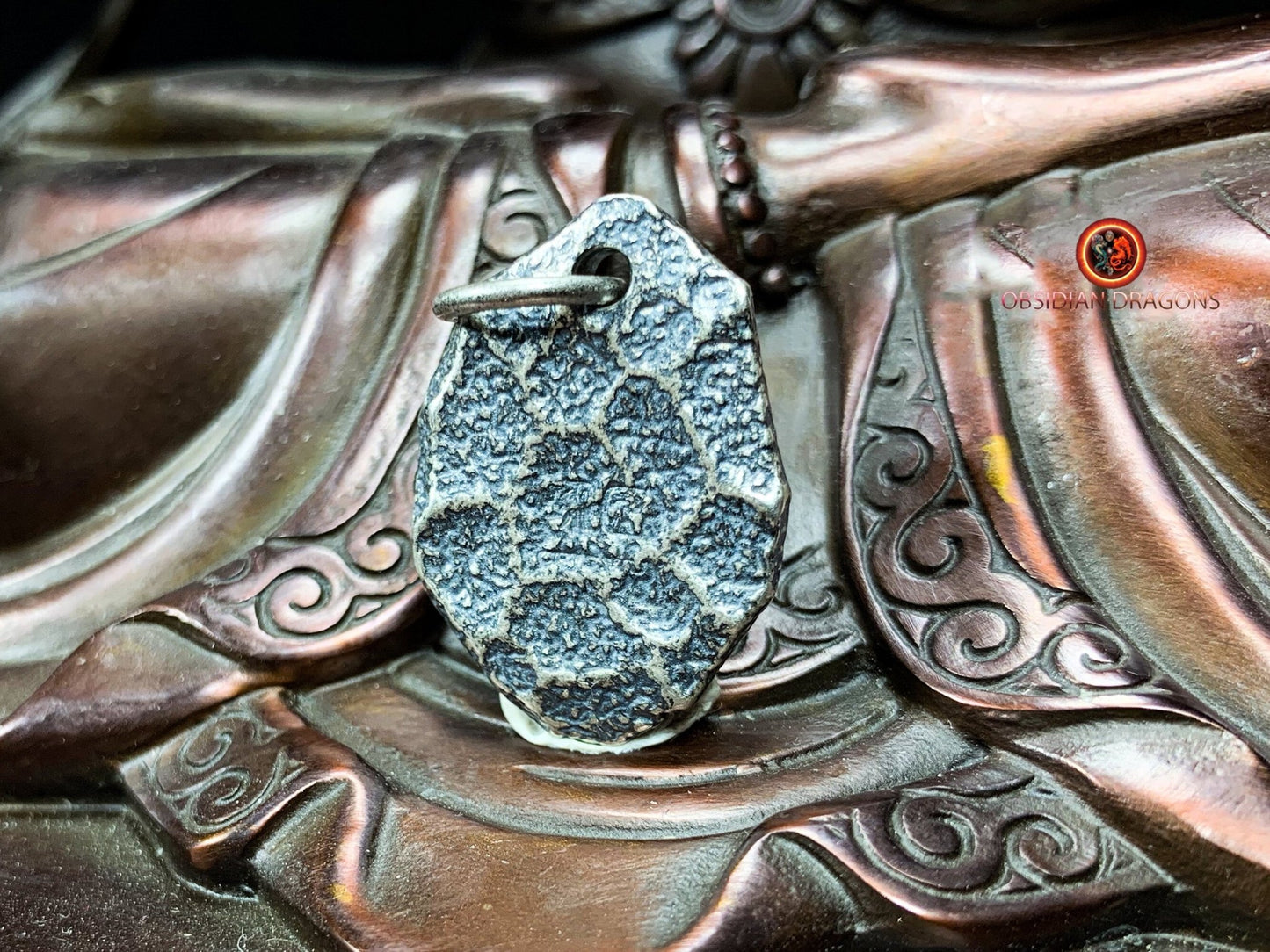 Pendentif Feng- Shui- protection de l'oiseau vermillon du sud