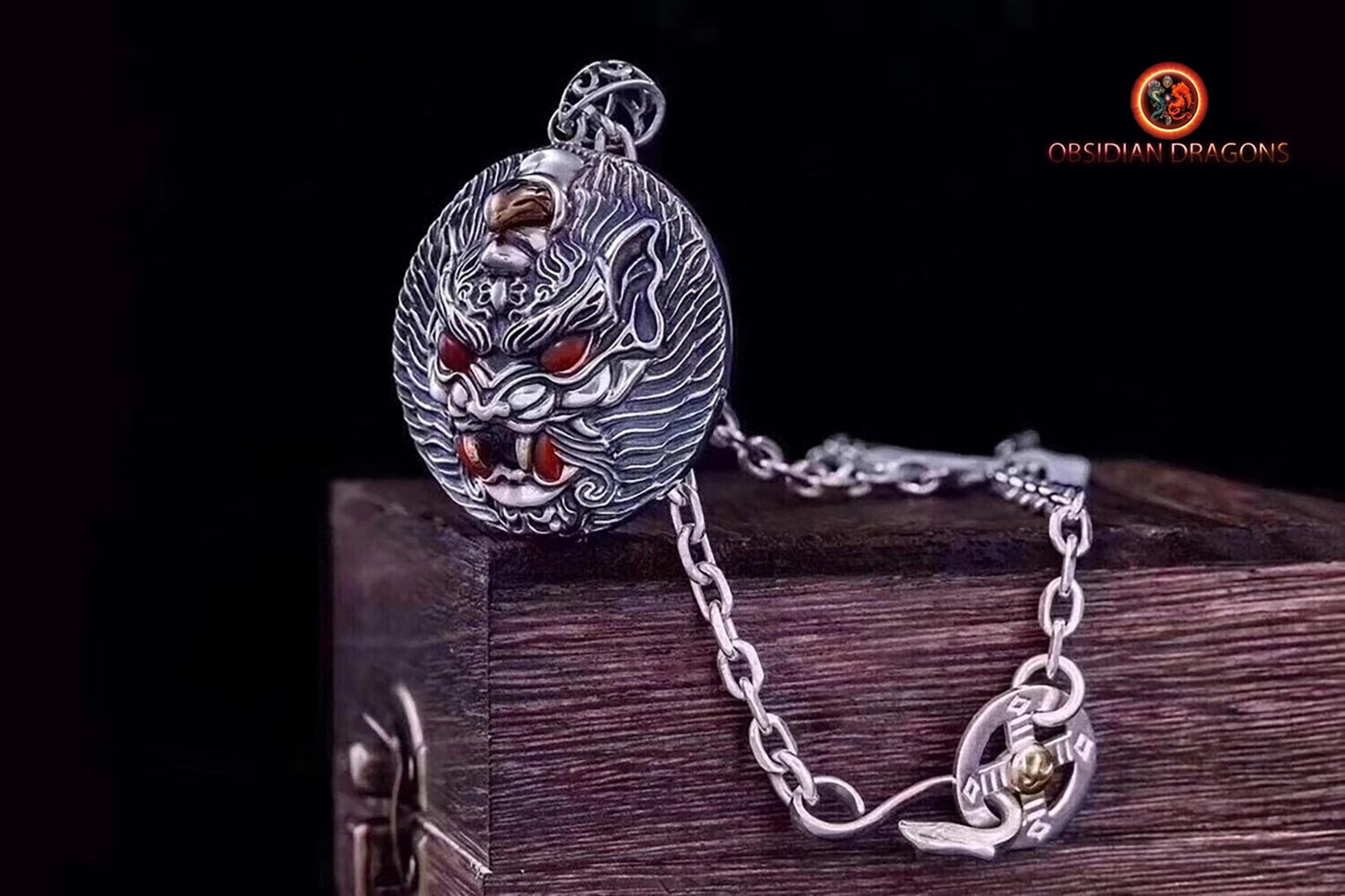 Pendentif feng shui- Protection de Pixiu
