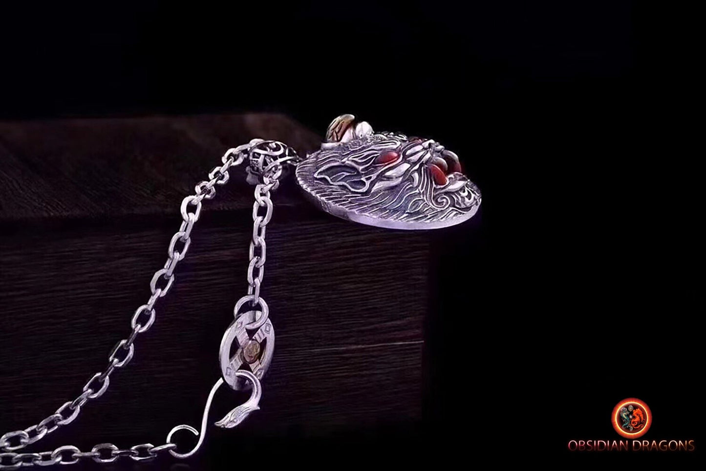 Pendentif feng shui- Protection de Pixiu