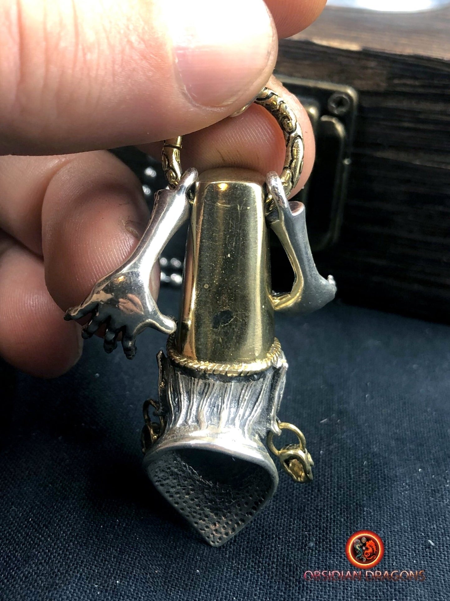 Pendentif de protection Feng Shui- Hei Wu Chang